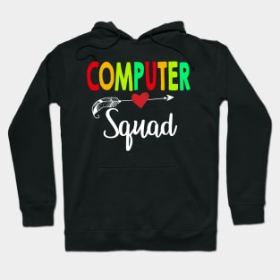 Computer Squad Teacher Back To School Hoodie